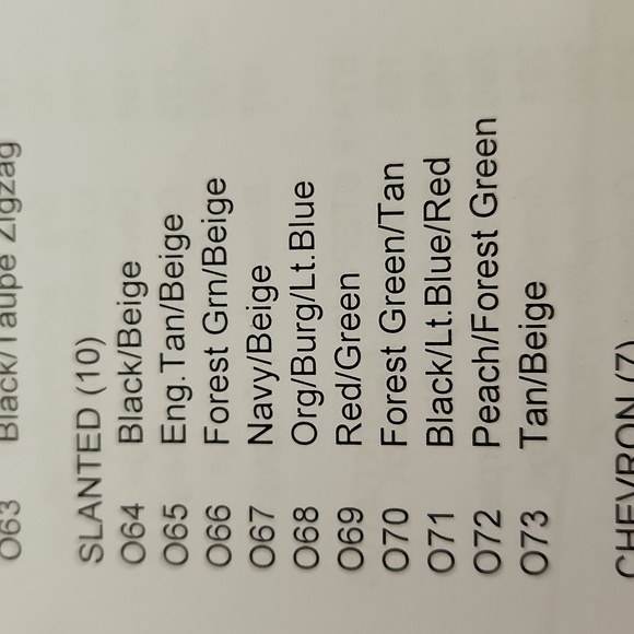 SLANTED or DEVIATED? pattern crossbody/Guitar straps 1½ inches wide - Picture 2 of 6